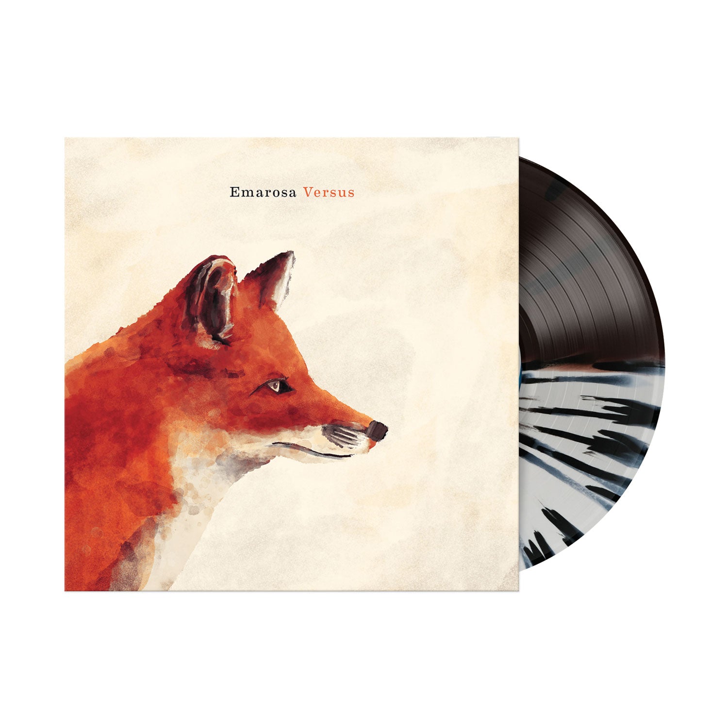 Versus Brown/White w/ Black Splatter Vinyl LP – Rise Records