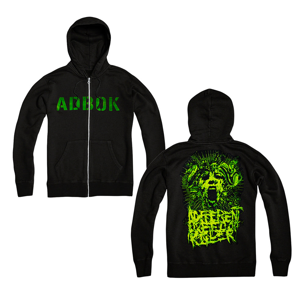 Medusa Black Zip-Up – Rise Records