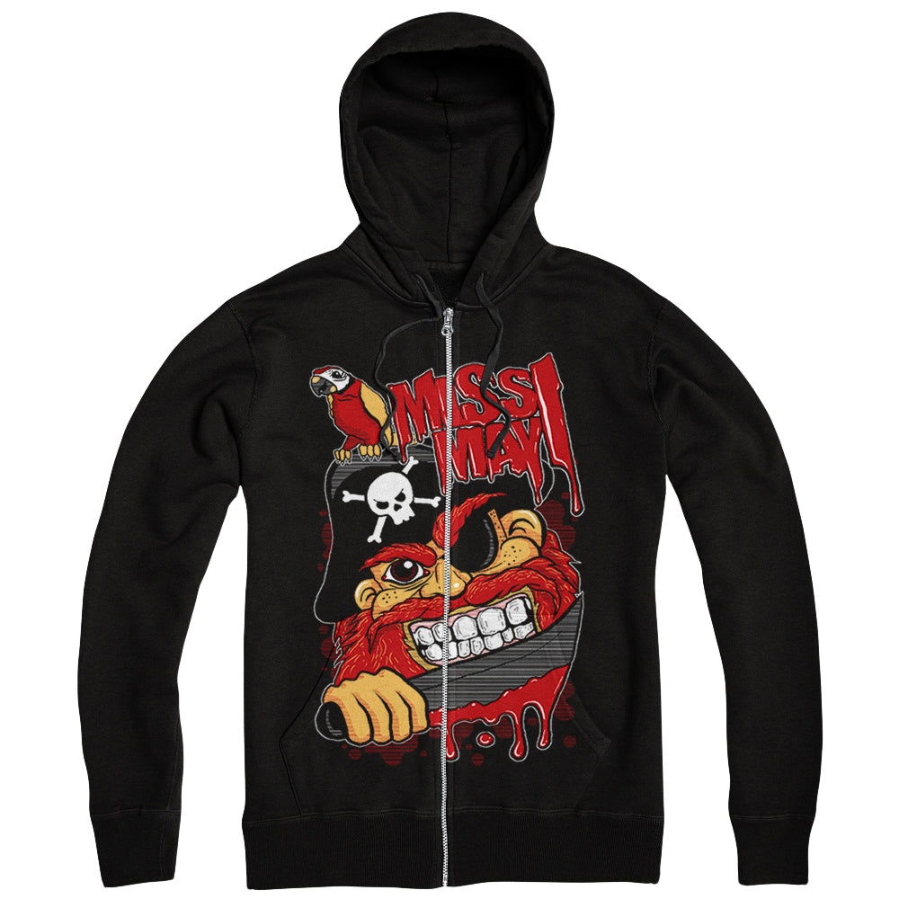 Pirate Black Zip-Up – Rise Records