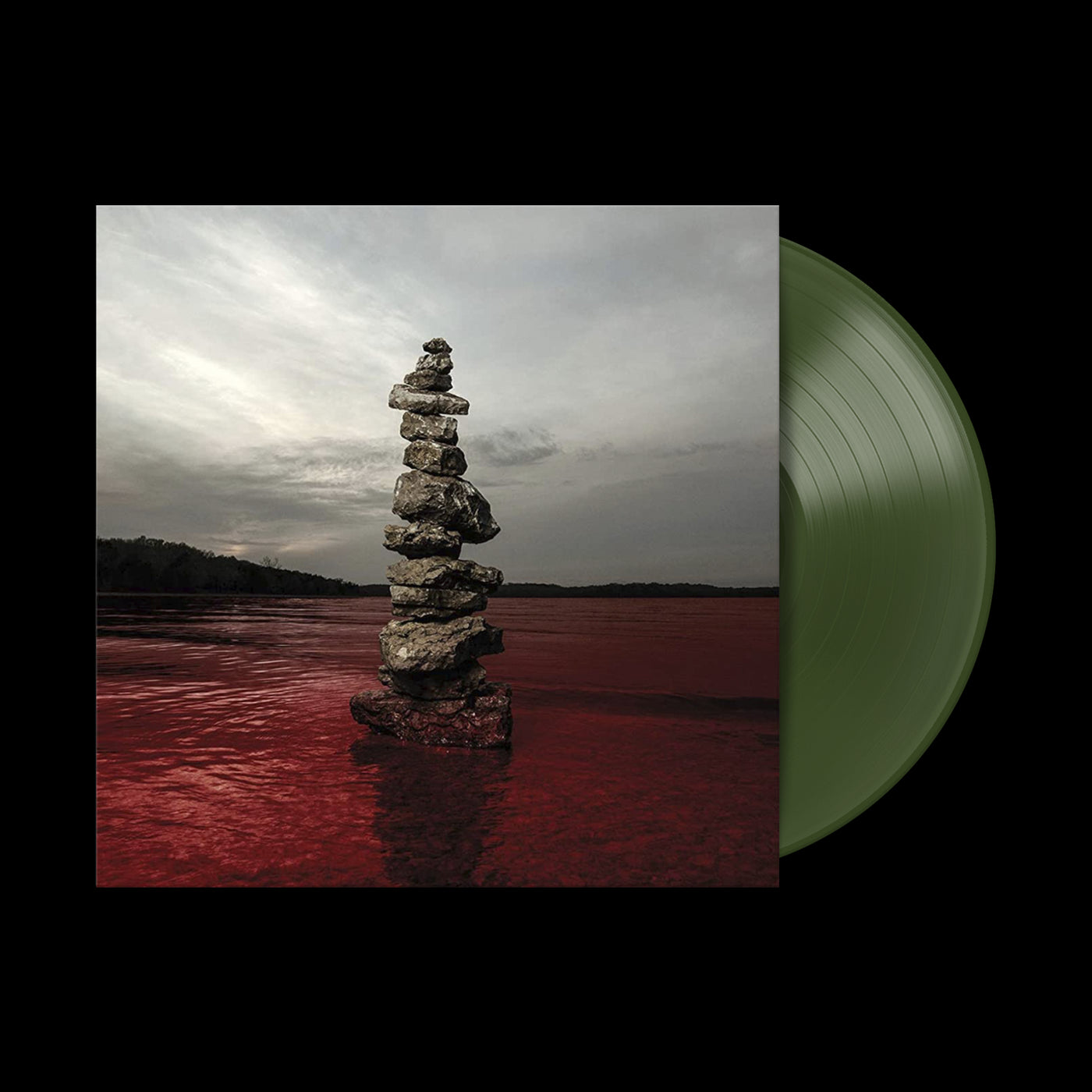 Blood & Stone Dark Green Vinyl LP