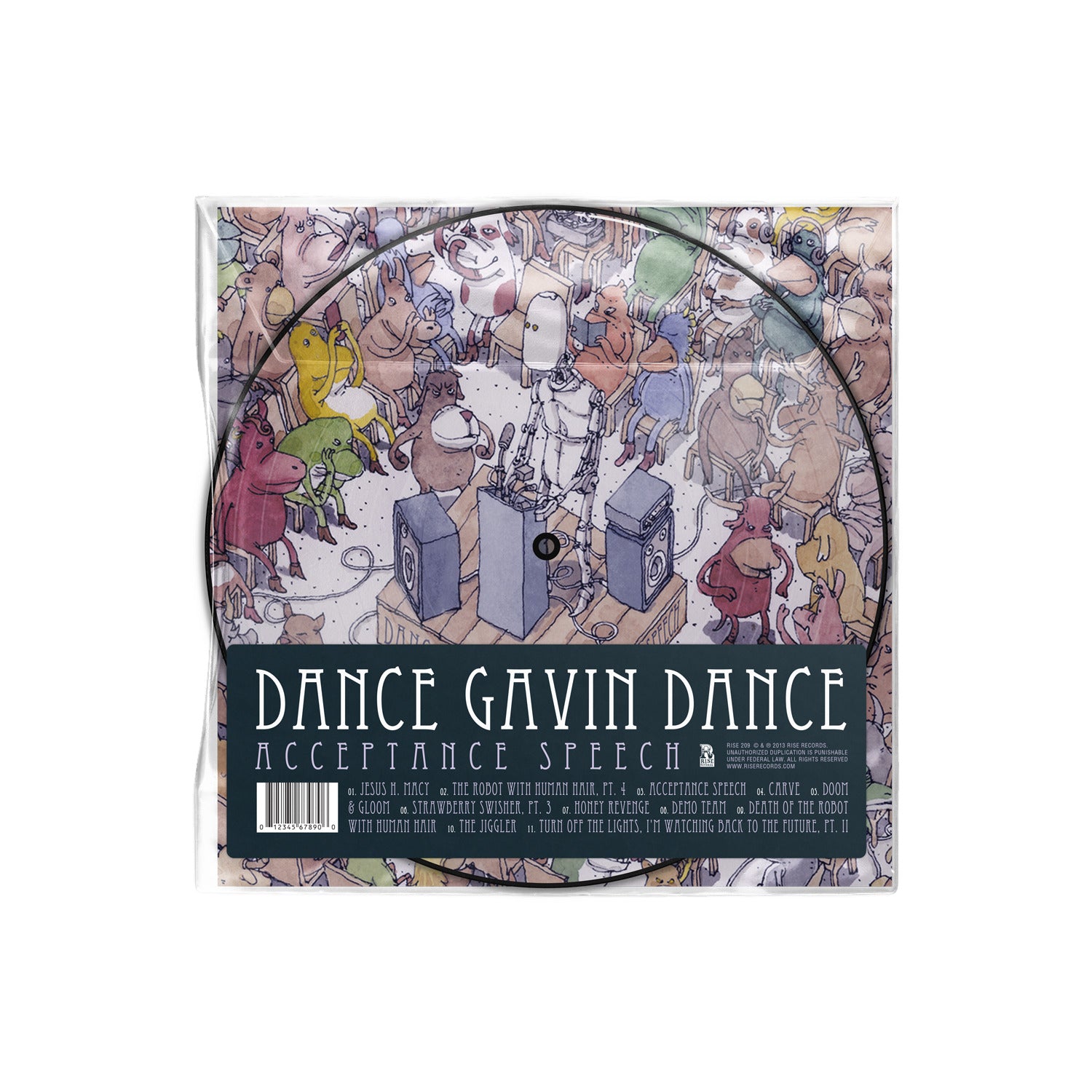 Acceptance Speech Picture Disc Vinyl – Rise Records