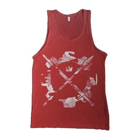 Weapon Cog Red Tank Top