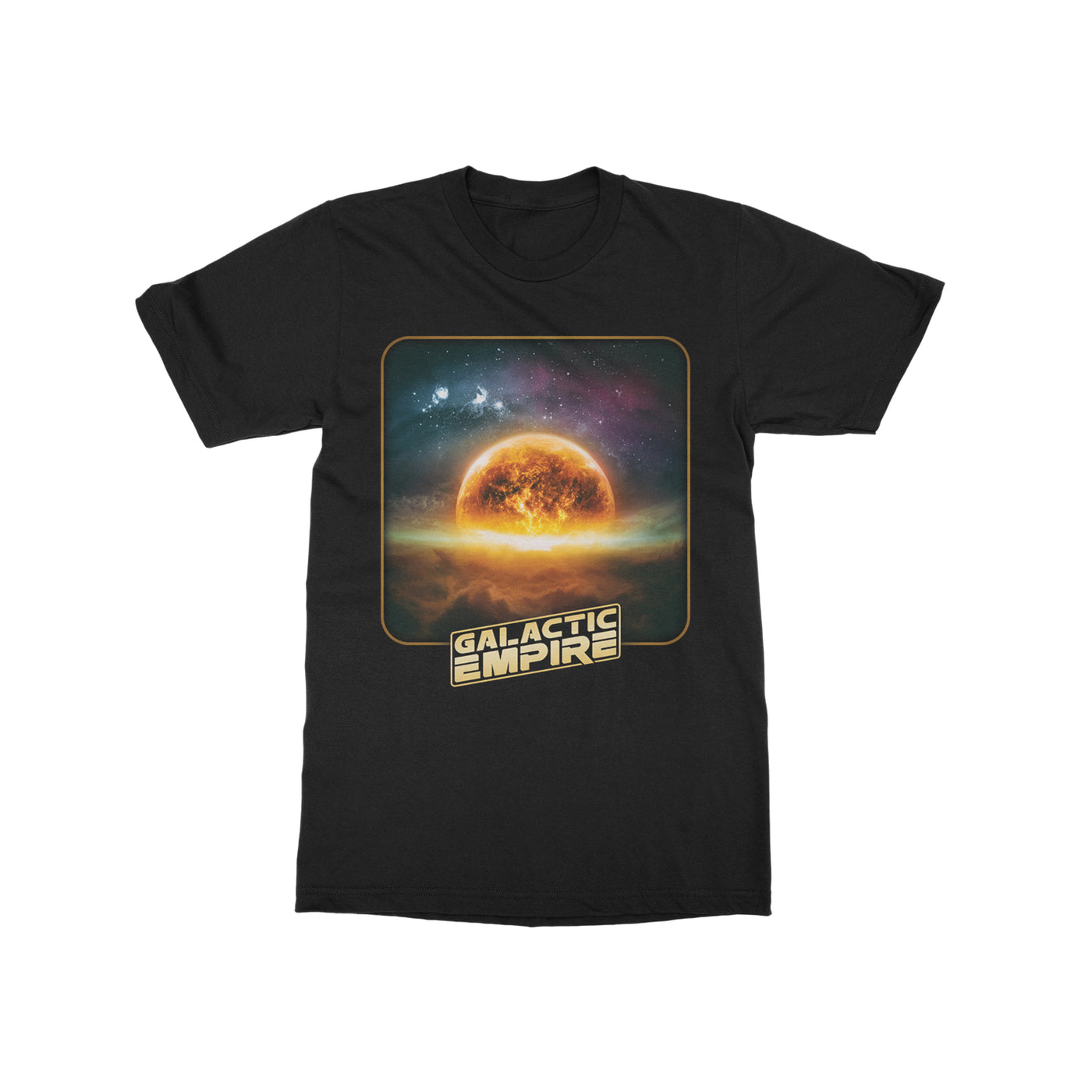 Space Album Black T-Shirt