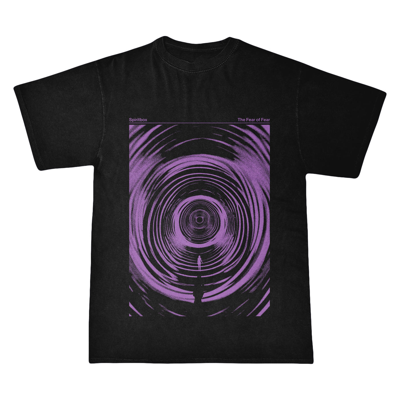 Spiral Cave Black T-Shirt