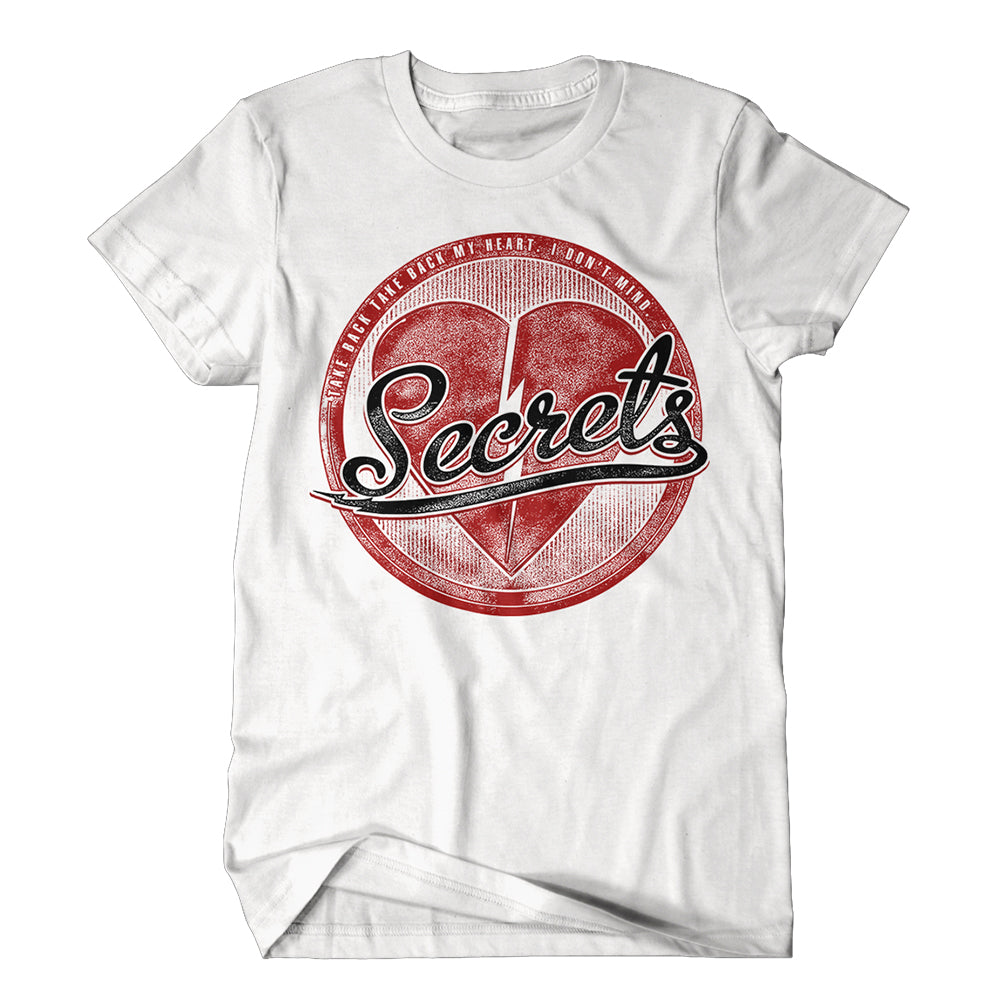 Heart White T-Shirt