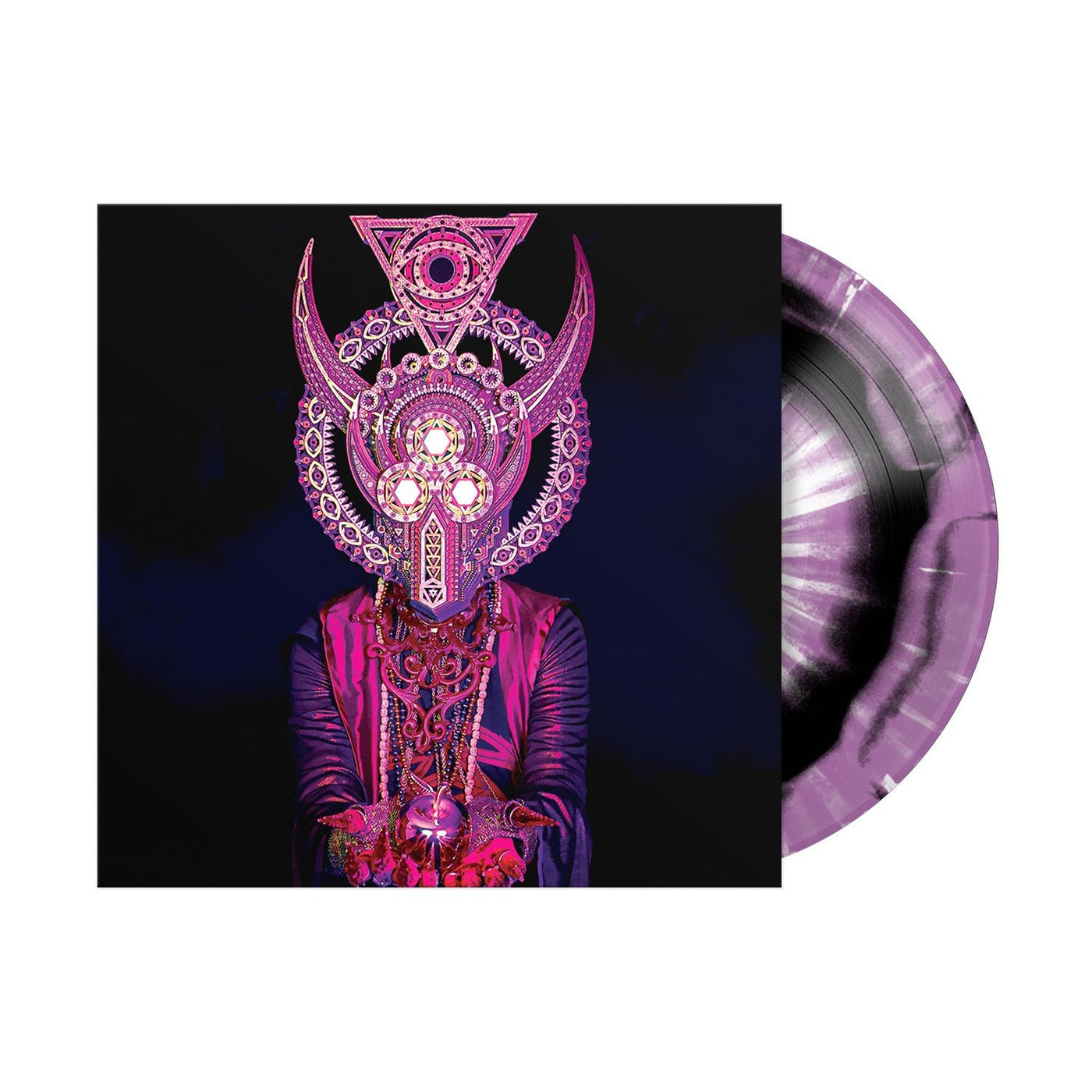 Eviscerate Black & Violet w/ White Splatter Vinyl LP