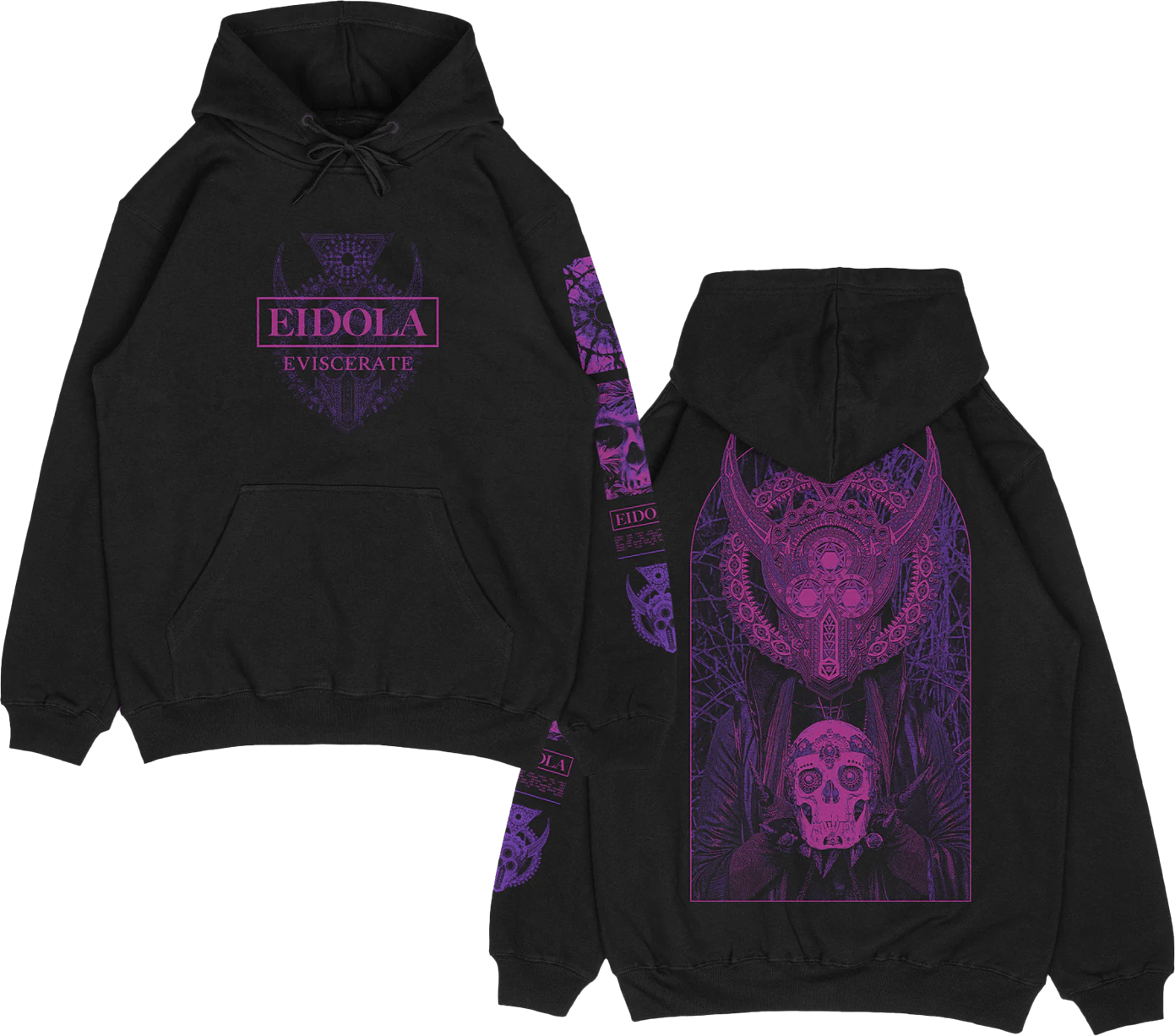 Flower Death Black Pullover