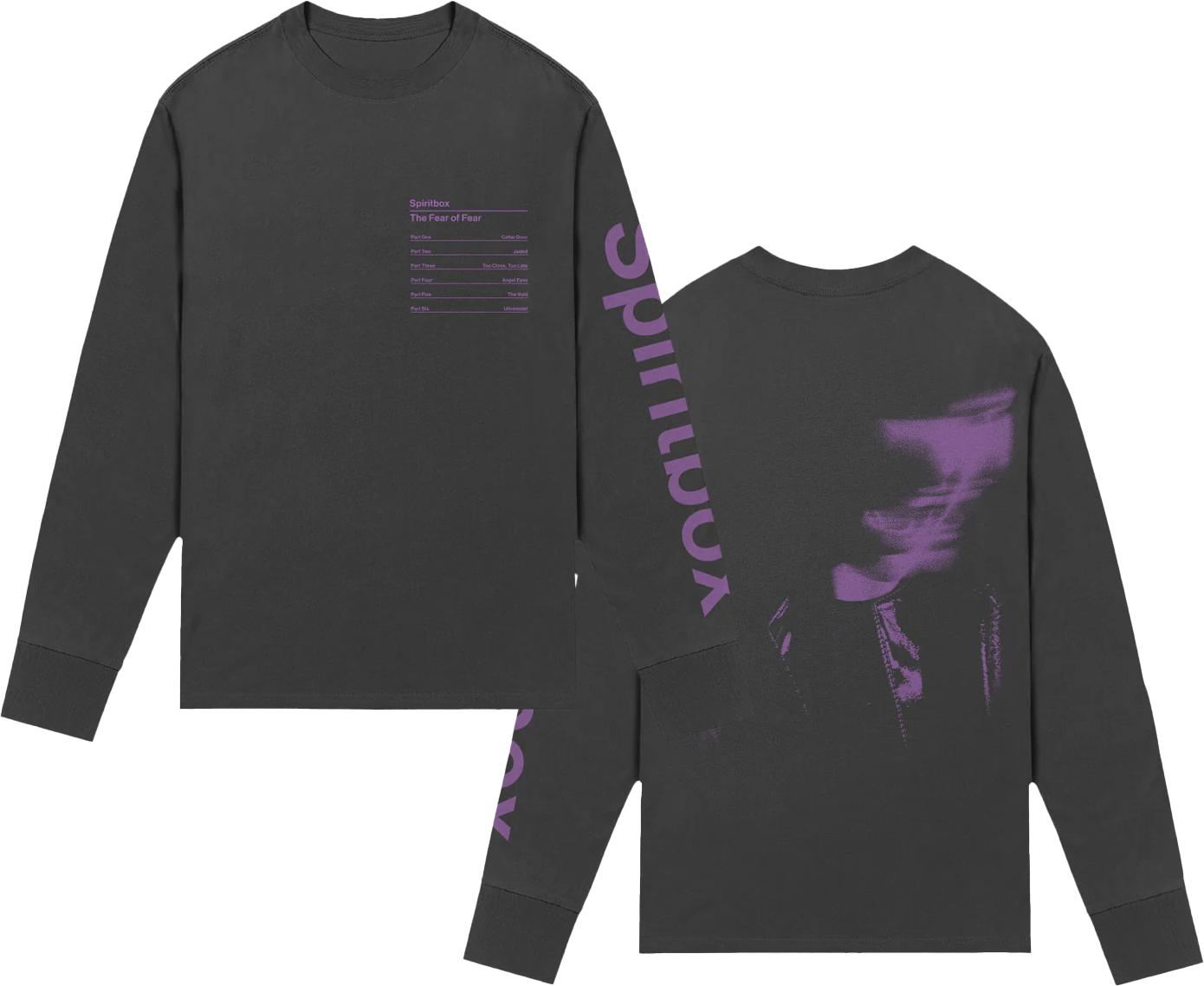 Tracklist Black Long Sleeve