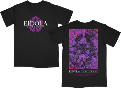 Flower Hypno Black T-Shirt