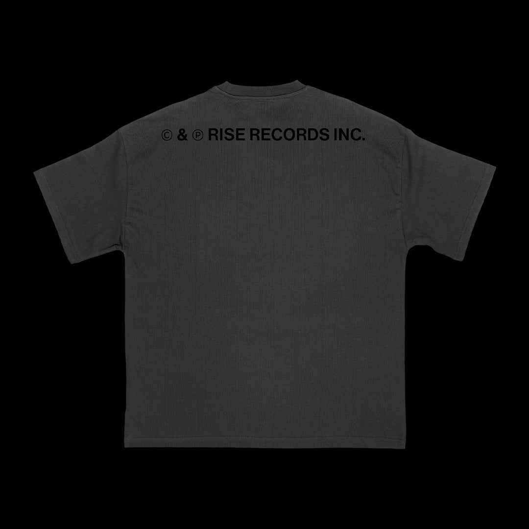 Rise Records Black On Black T-Shirt