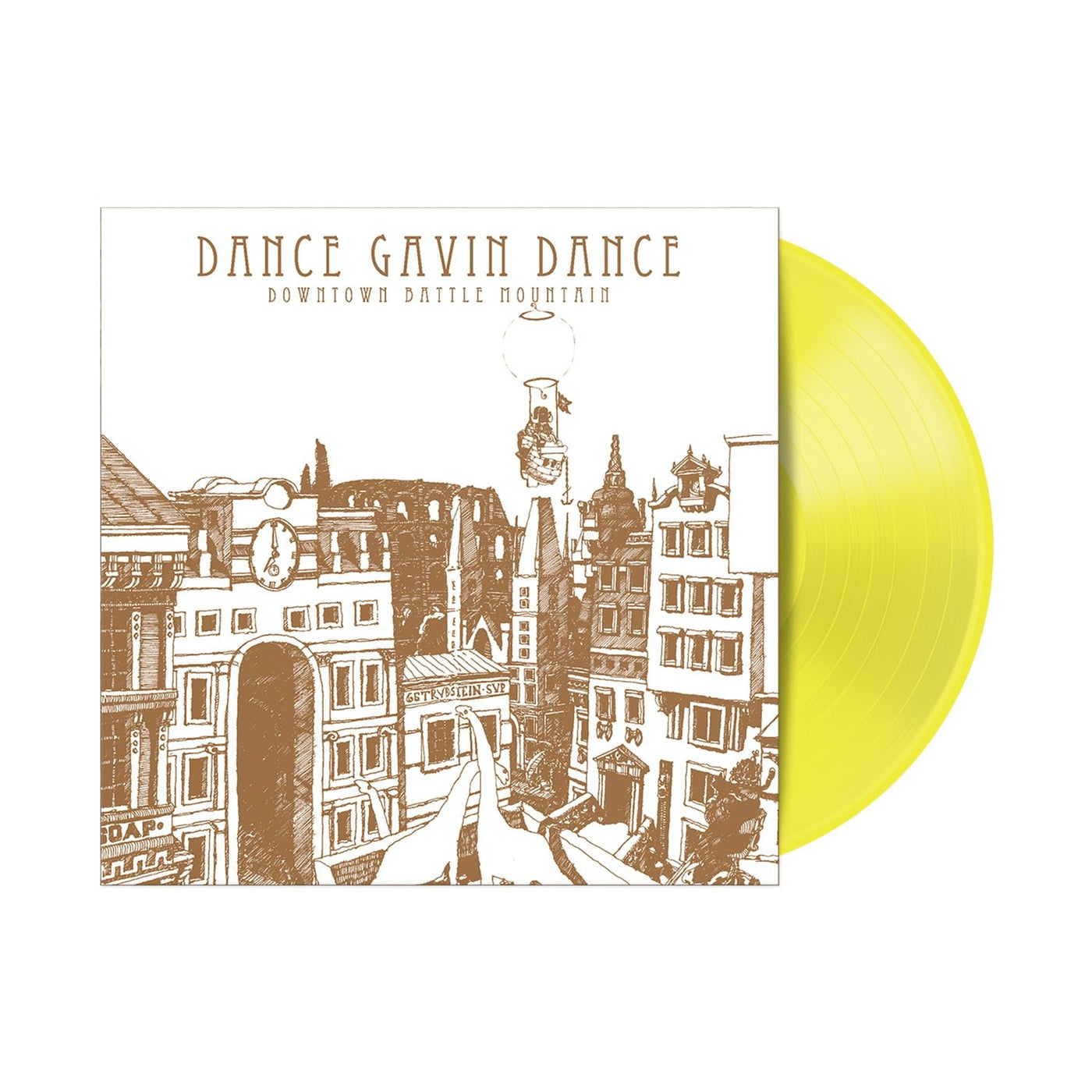 Downtown Battle Mountain Neon Yellow Vinyl LP