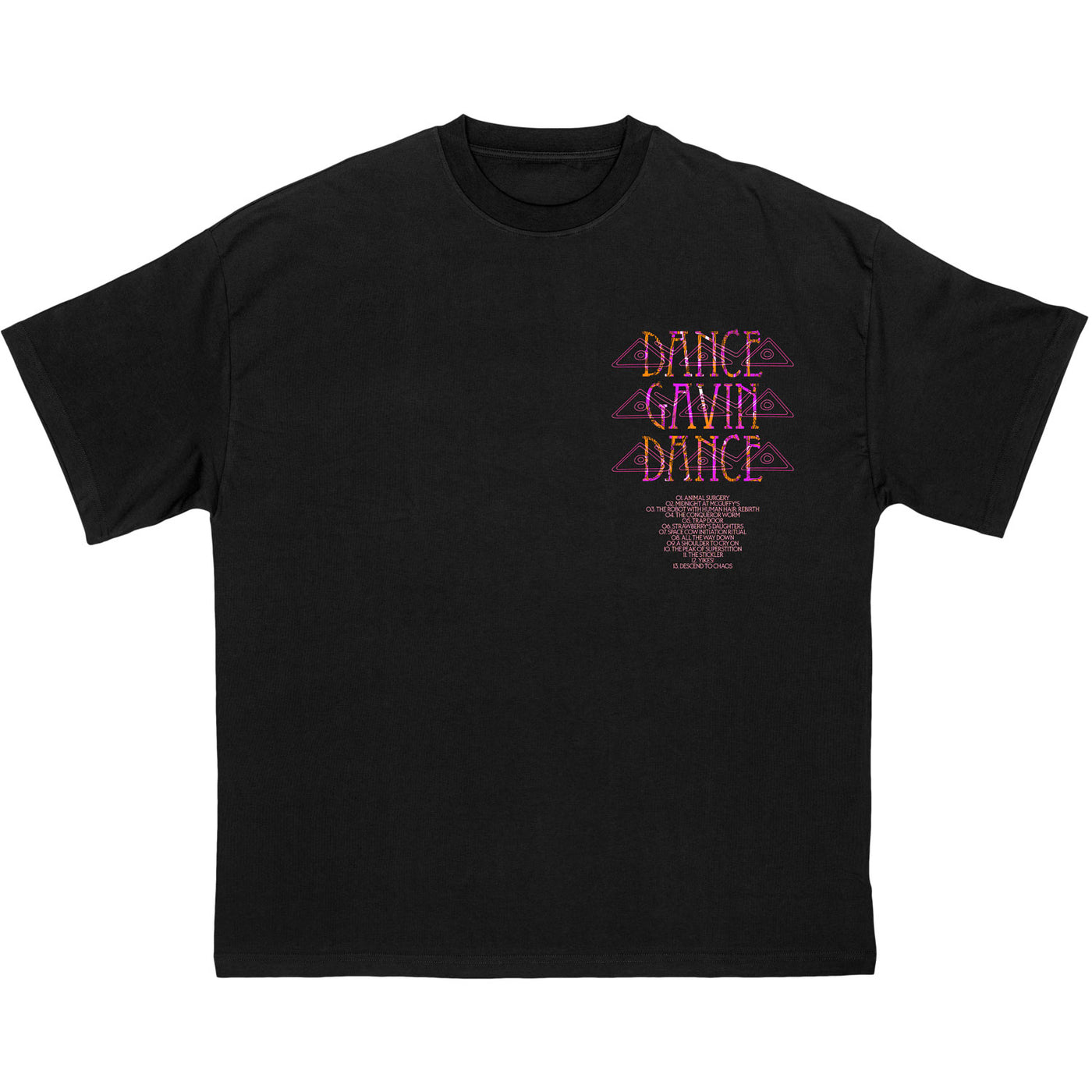 Pantheon Black T-Shirt