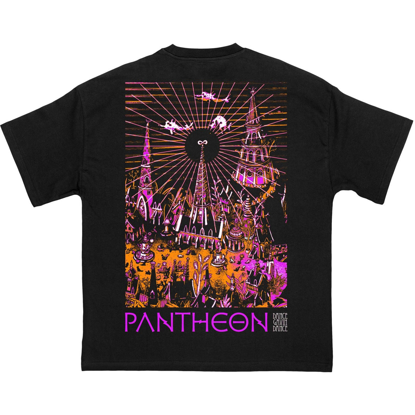 Pantheon Black T-Shirt