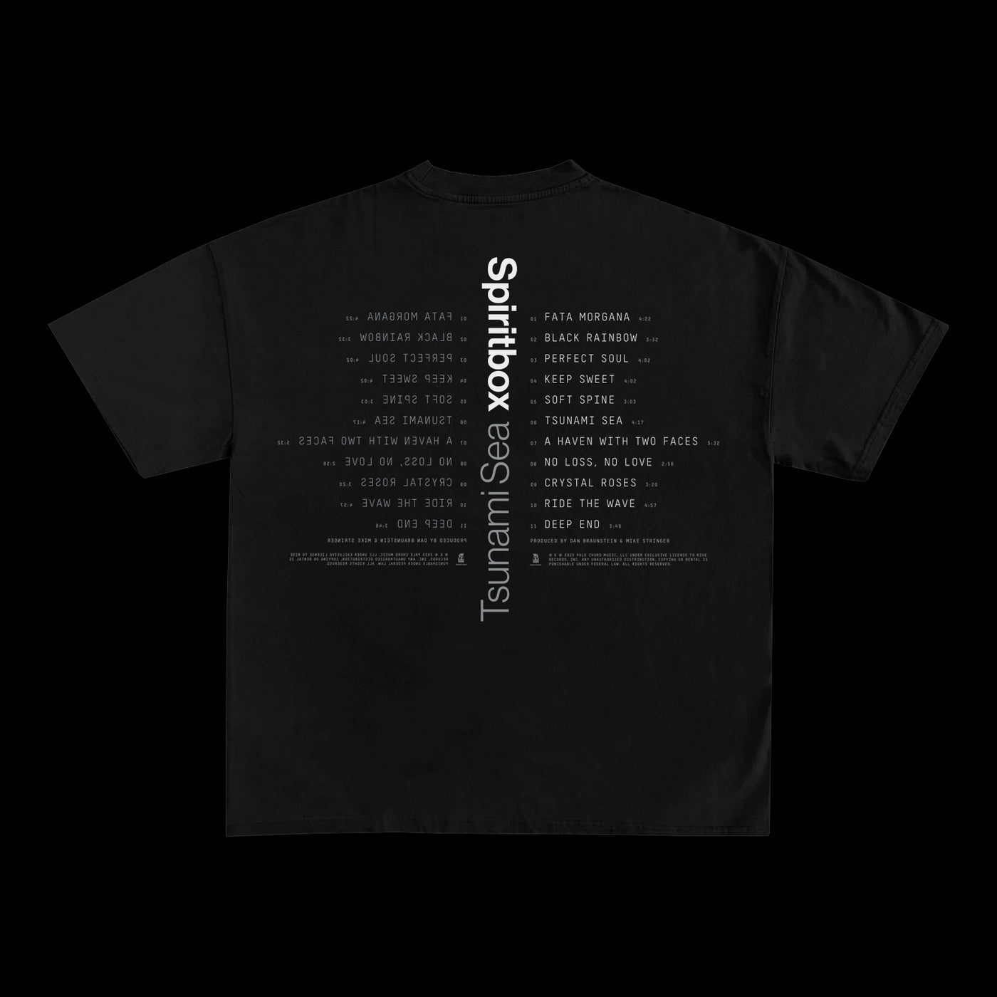 Tracklist The Lodge Event Black T-Shirt