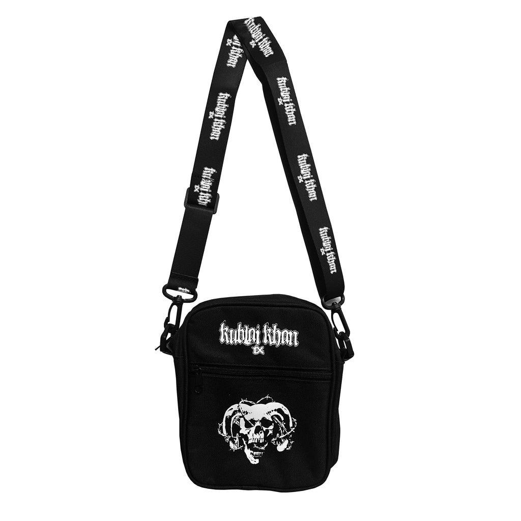 Skull Black Side Bag – Rise Records