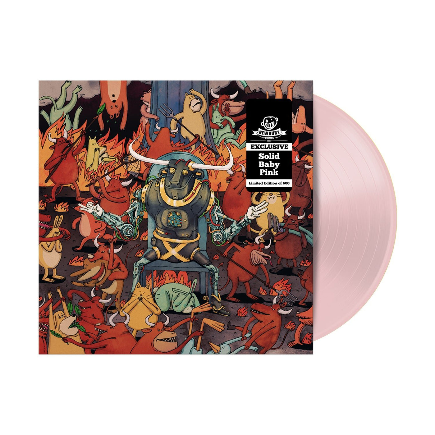 Afterburner Solid Baby Pink Vinyl LP