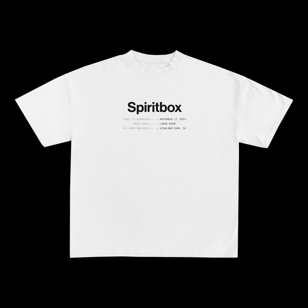 Tracklist The Lodge Event White T-Shirt – Rise Records