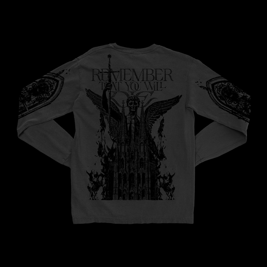 Cathedral Black On Black Long Sleeve