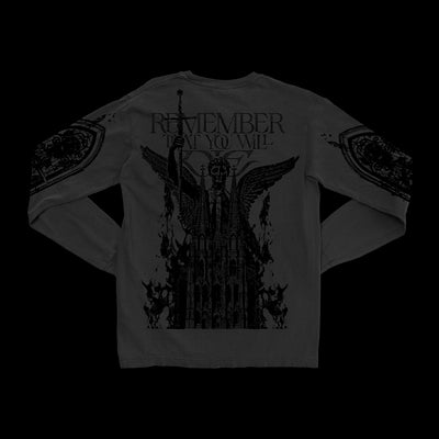 Cathedral Black On Black Long Sleeve