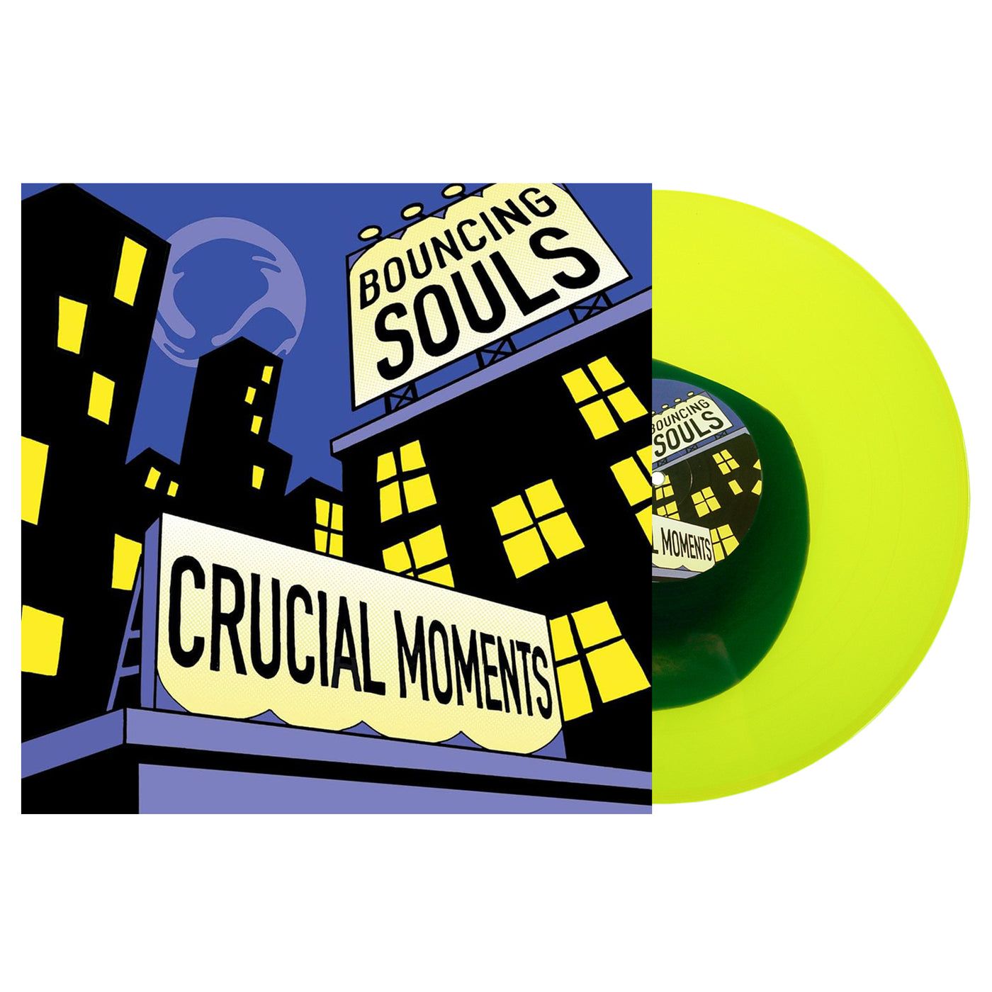 The Bouncing Souls - Crucial Moments Blue in Yellow - Vinyl LP