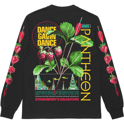 Strawberry's Daughters Heavy Faded Black Long Sleeve