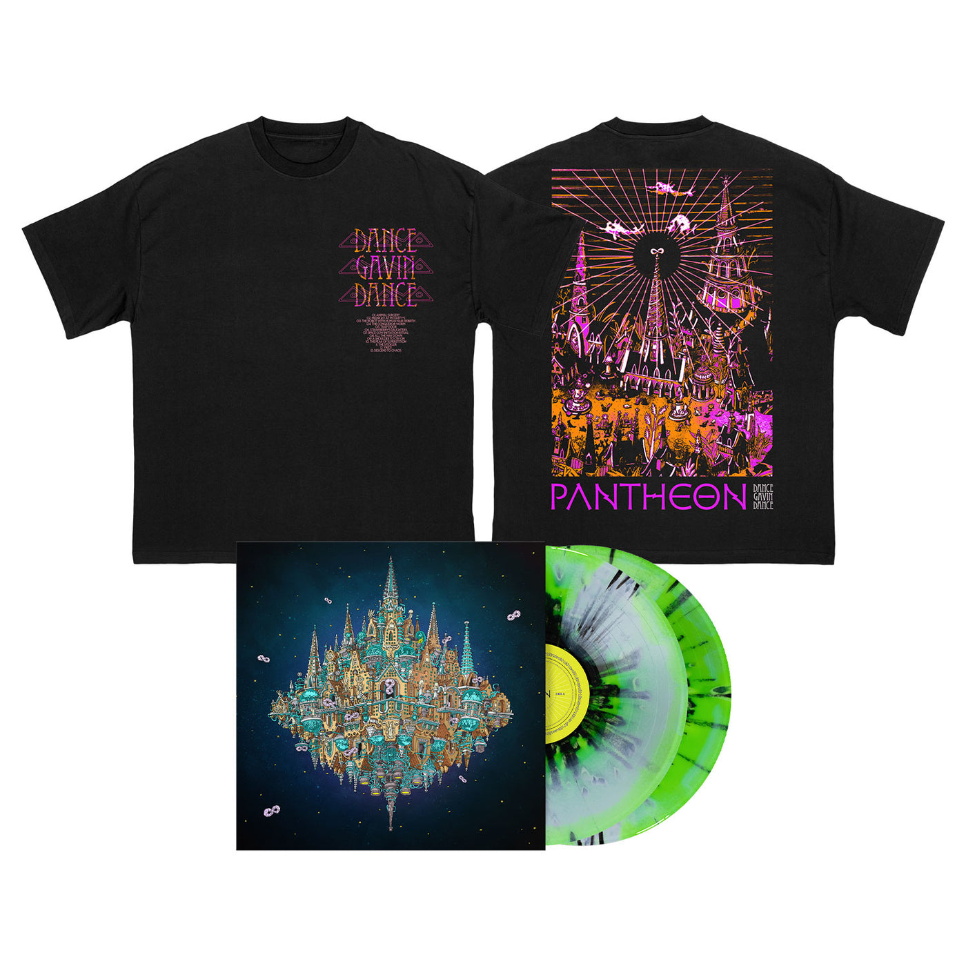 Pantheon Vinyl LP & T-Shirt Bundle
