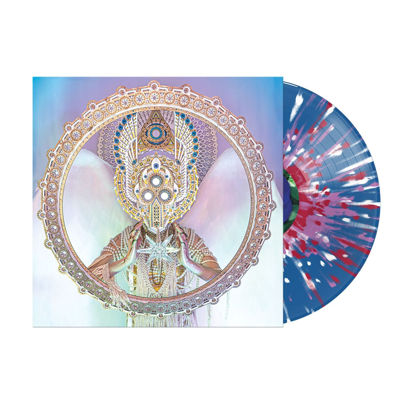 Mend Blue Jay w/ White/Apple/Violet Splatter Vinyl LP