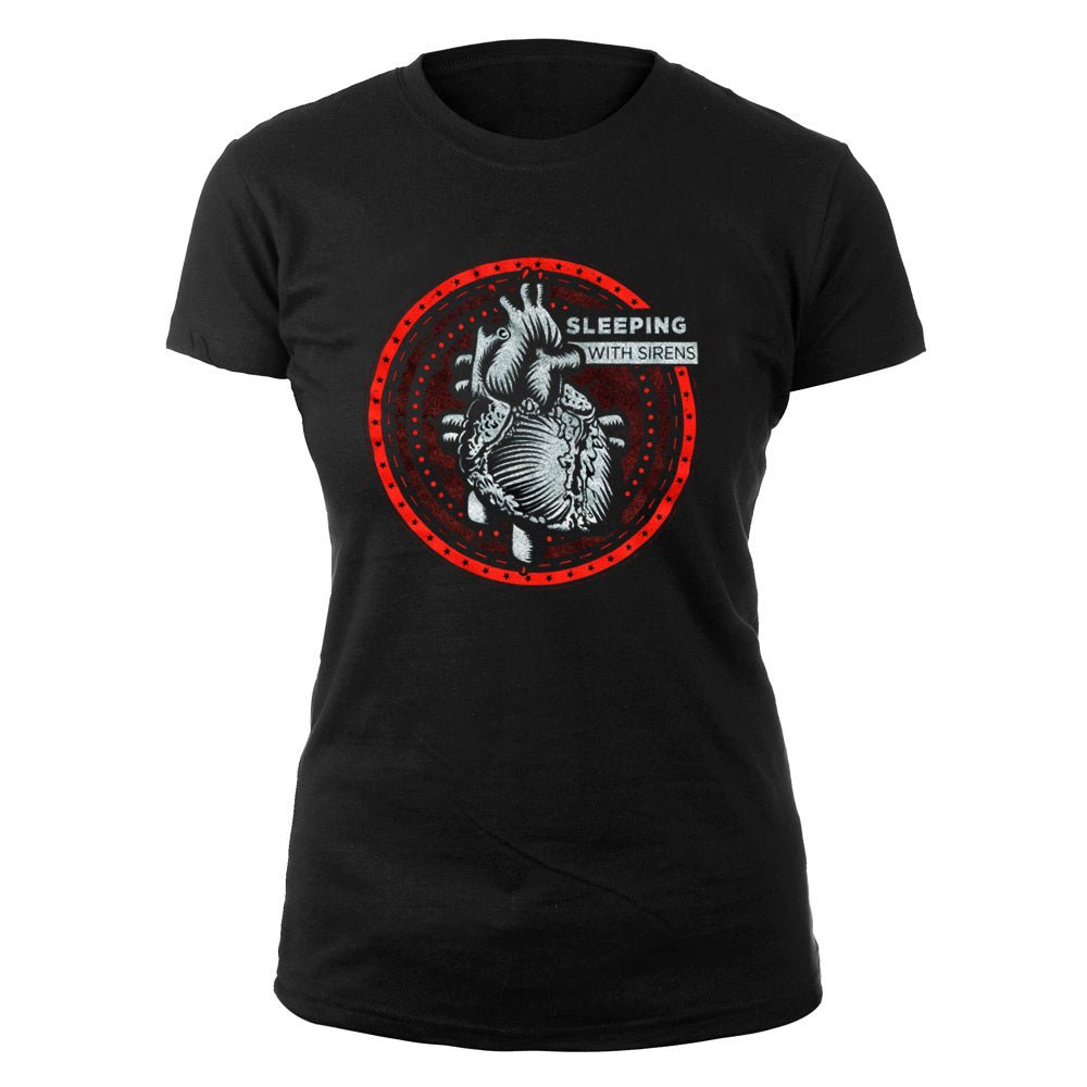 Heart Black - Girls T-Shirt