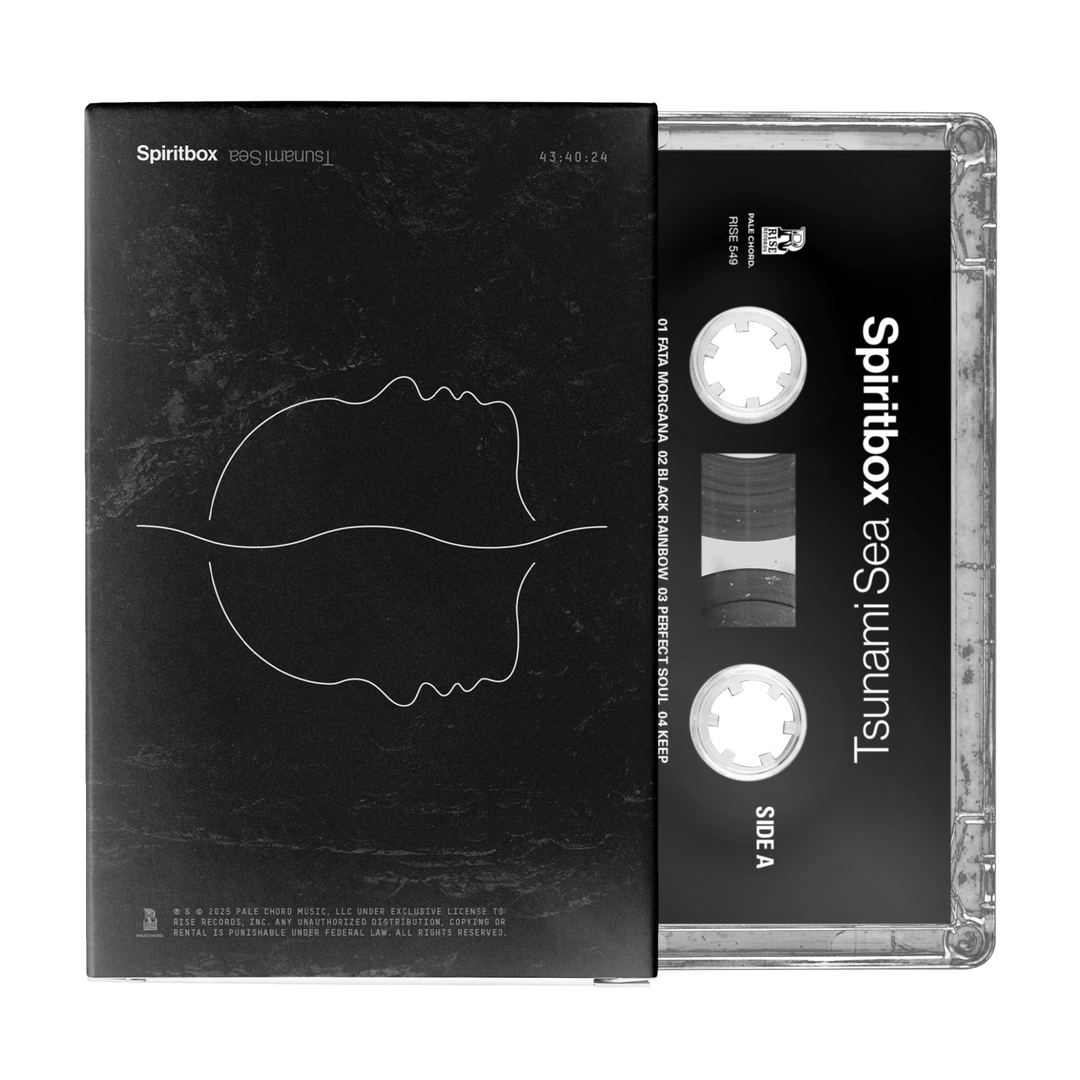 Tsunami Sea Clear w/ Black Liner Cassette Tape – Rise Records Tsunami Sea Clear w/ Black Liner Cassette Tape – Rise Records