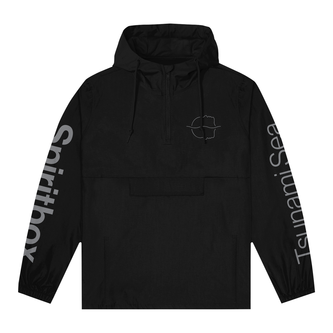 Tsunami Sea The Lodge Event Black Windbreaker