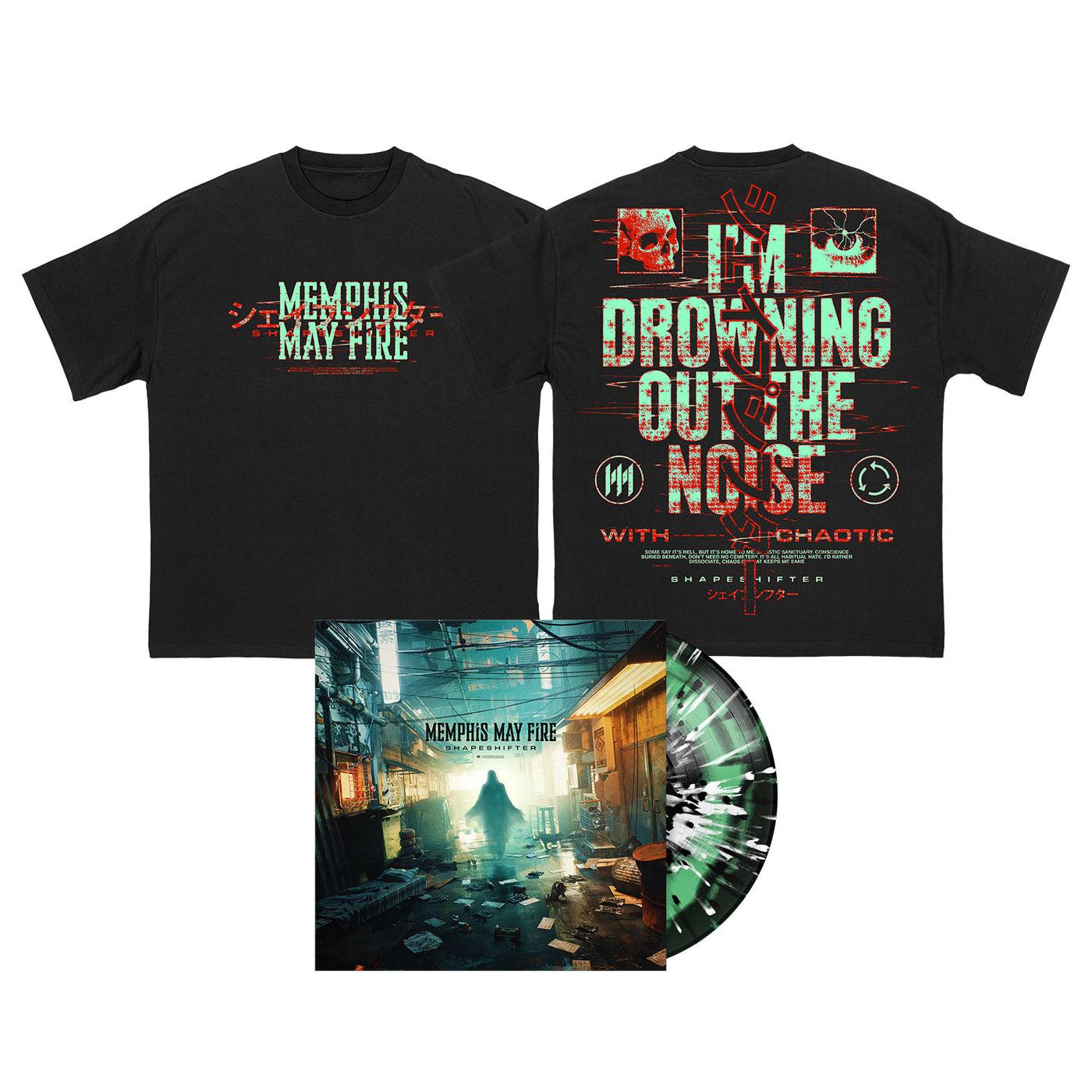 Shapeshifter Vinyl & T-Shirt Bundle