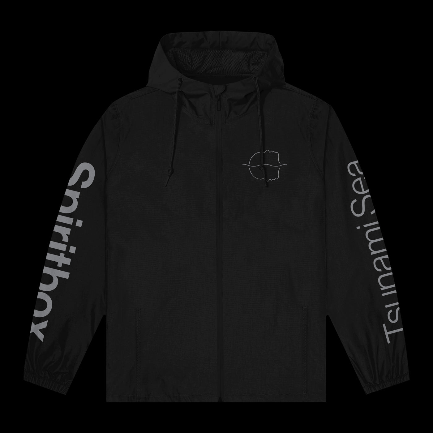 Tsunami Sea The Lodge Event Black Windbreaker