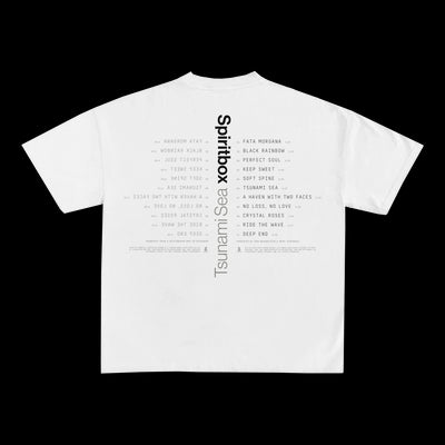 Tracklist The Lodge Event White T-Shirt