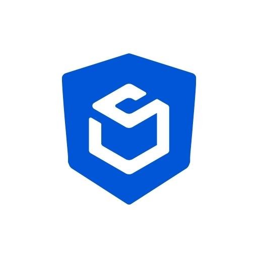 A blue pentagonal shield logo with a white geometric S at the center symbolizes ShipAid’s commitment to shipping protection. The background is plain white.