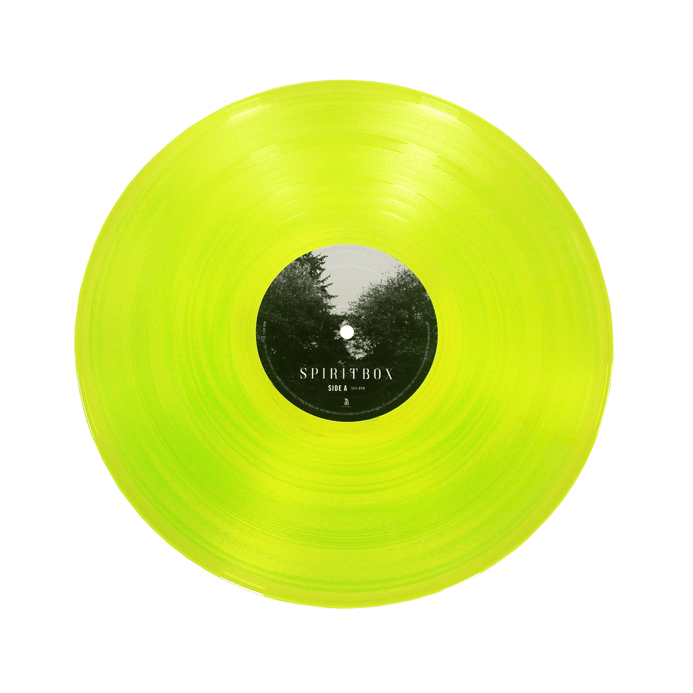 spiritbox Self Titled Highlighter Yellow Vinyl