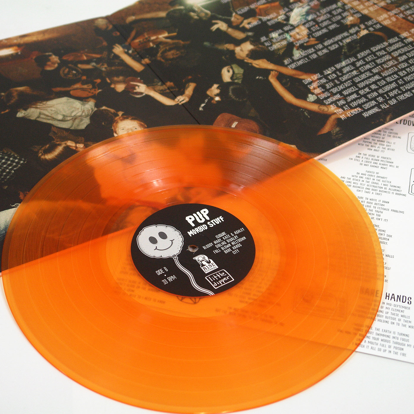 Morbid Stuff Neon Orange Vinyl LP
