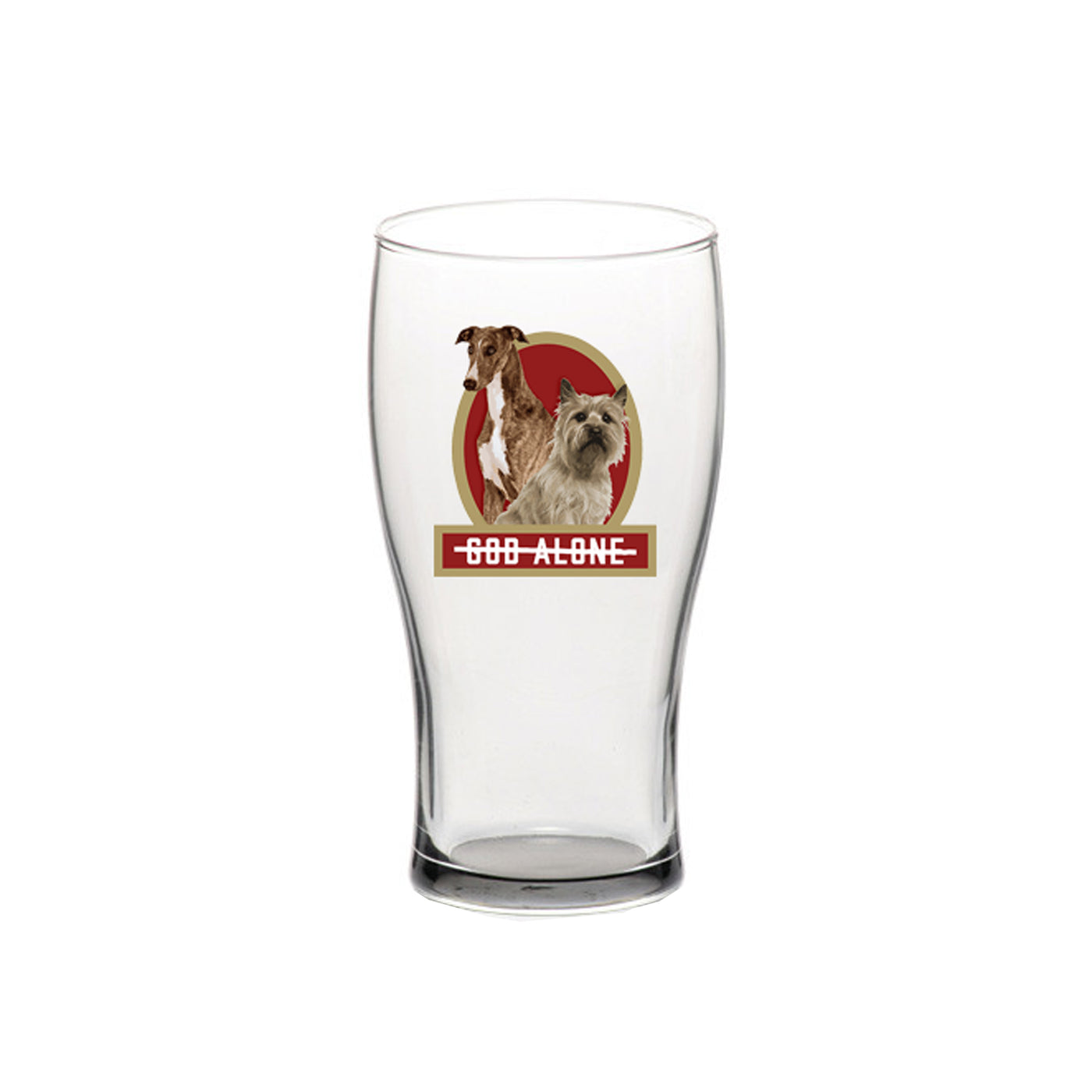 Dogs Pint Glass