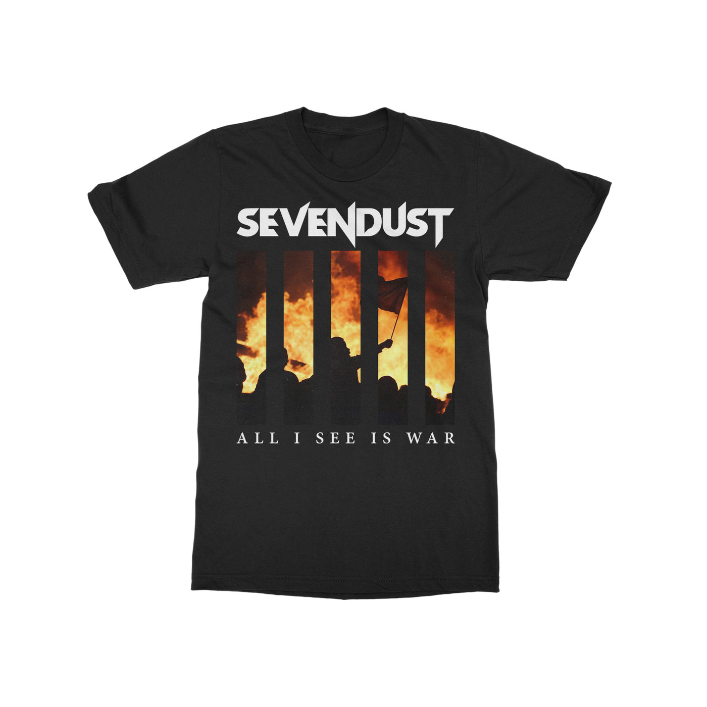All I See Is War Black T-Shirt
