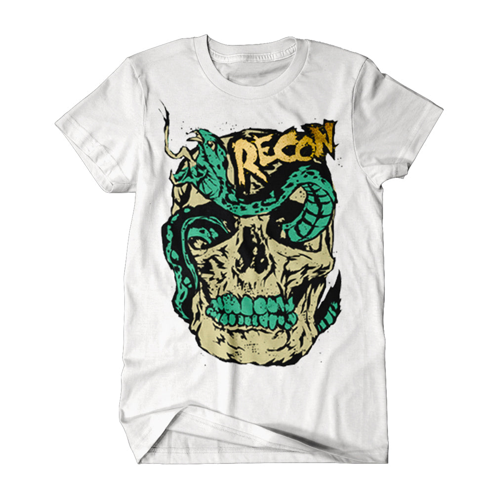 Snake Head White T-Shirt