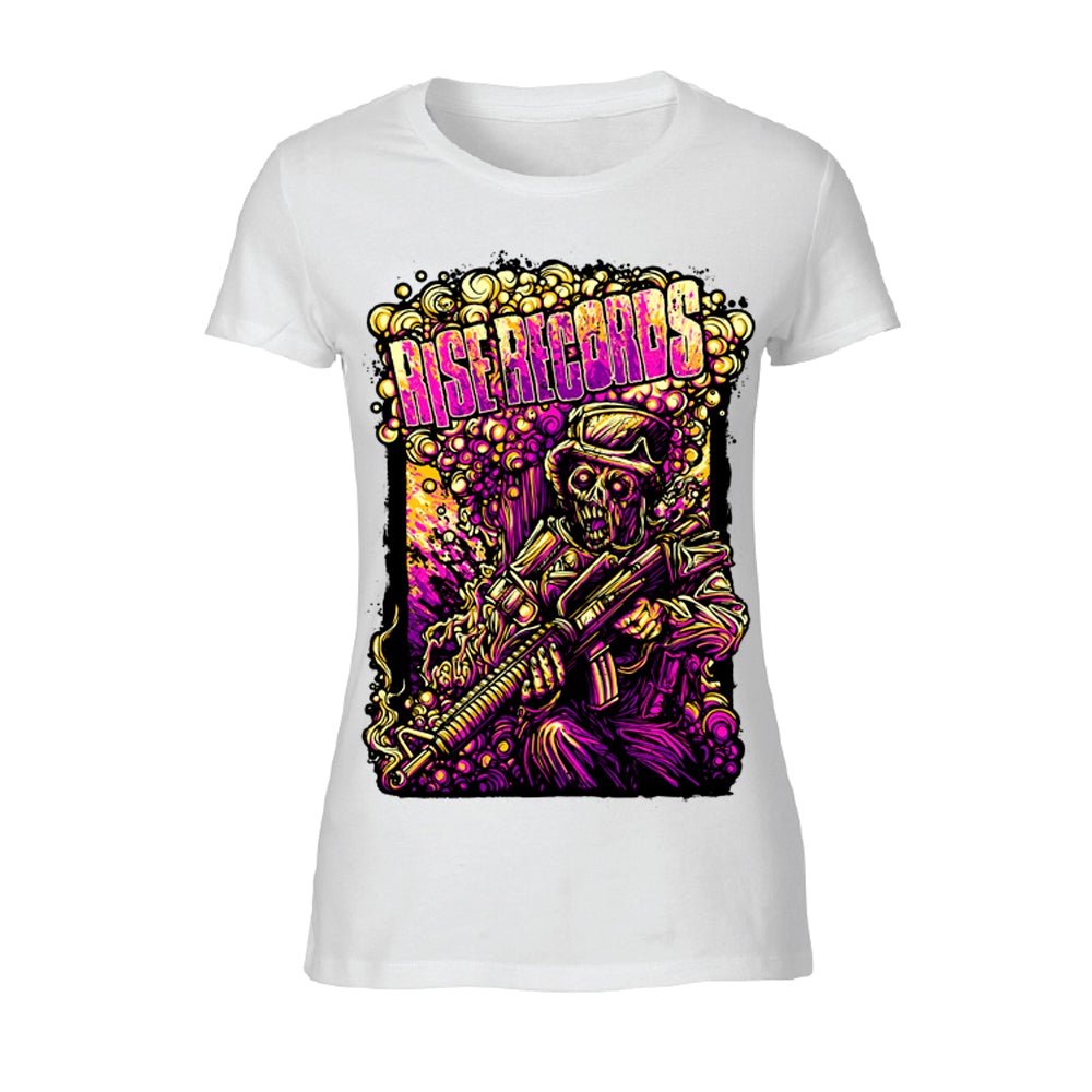 Nuclear Soldier White Girl Shirt