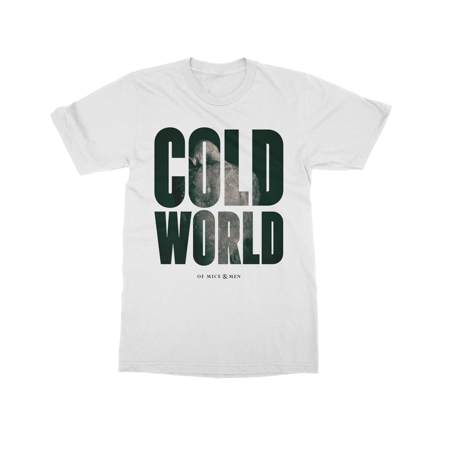 Cold World White T-Shirt – Rise Records