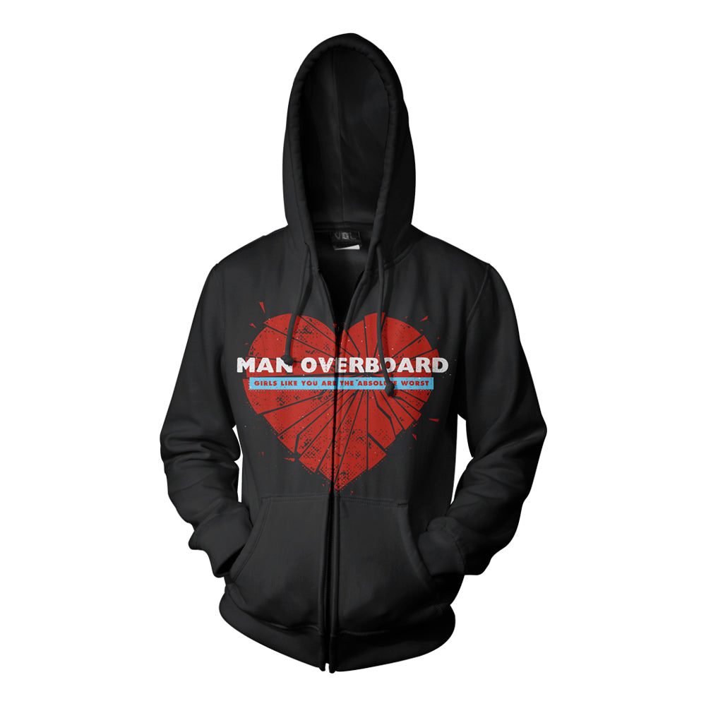 Man overboard hoodie online