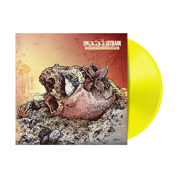 Death Is The Only Mortal Neon Yellow Vinyl LP – Rise Records