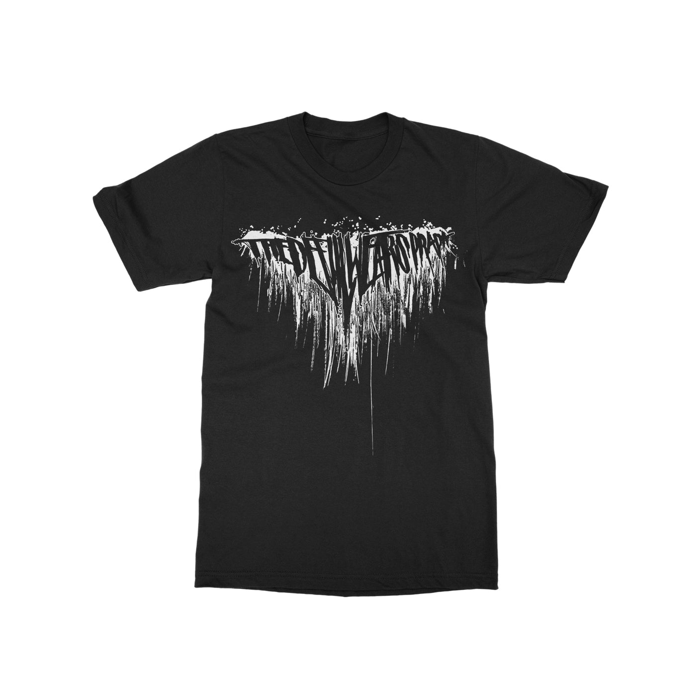 Splatter Black T-Shirt