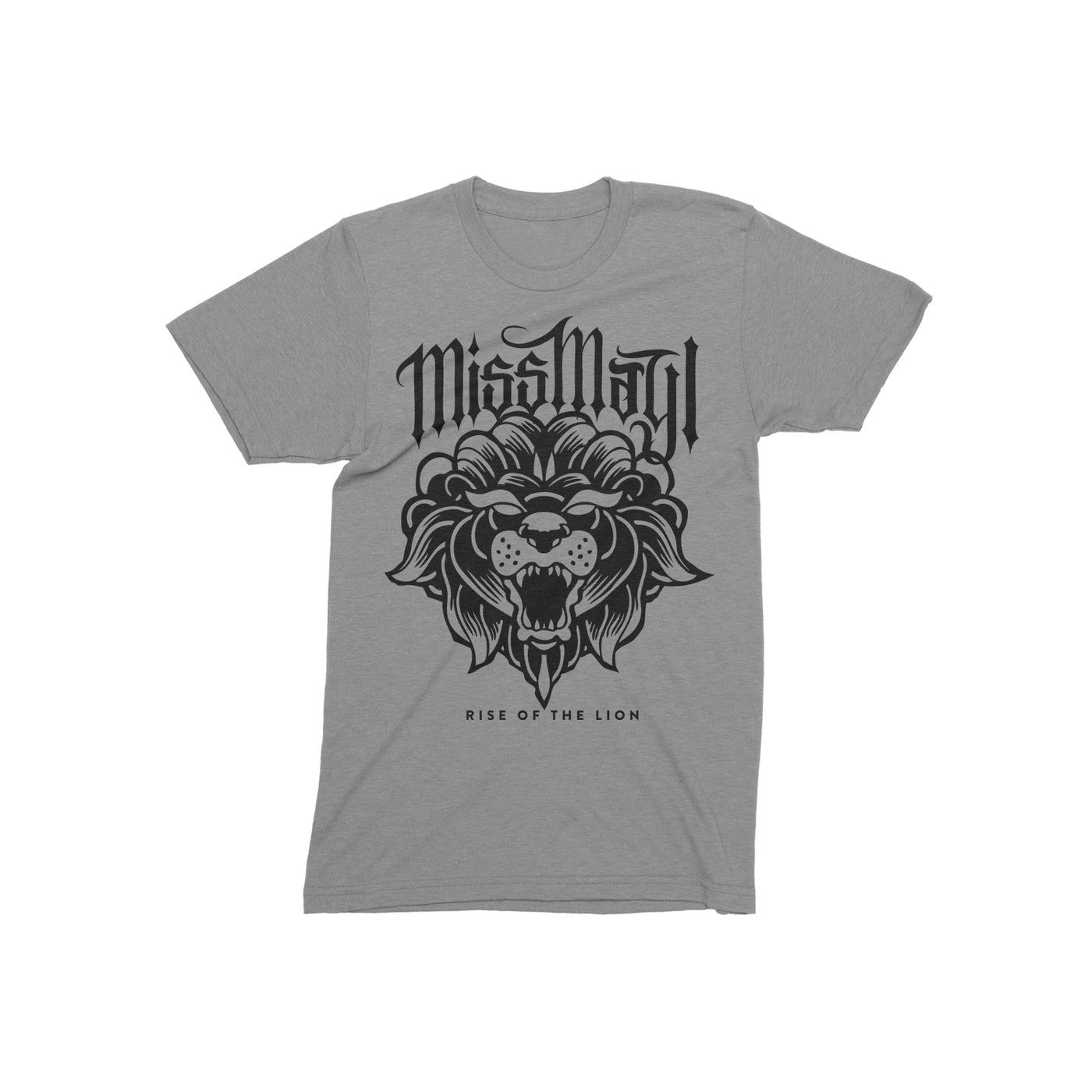 Rise Of The Lion Heather Grey T-Shirt