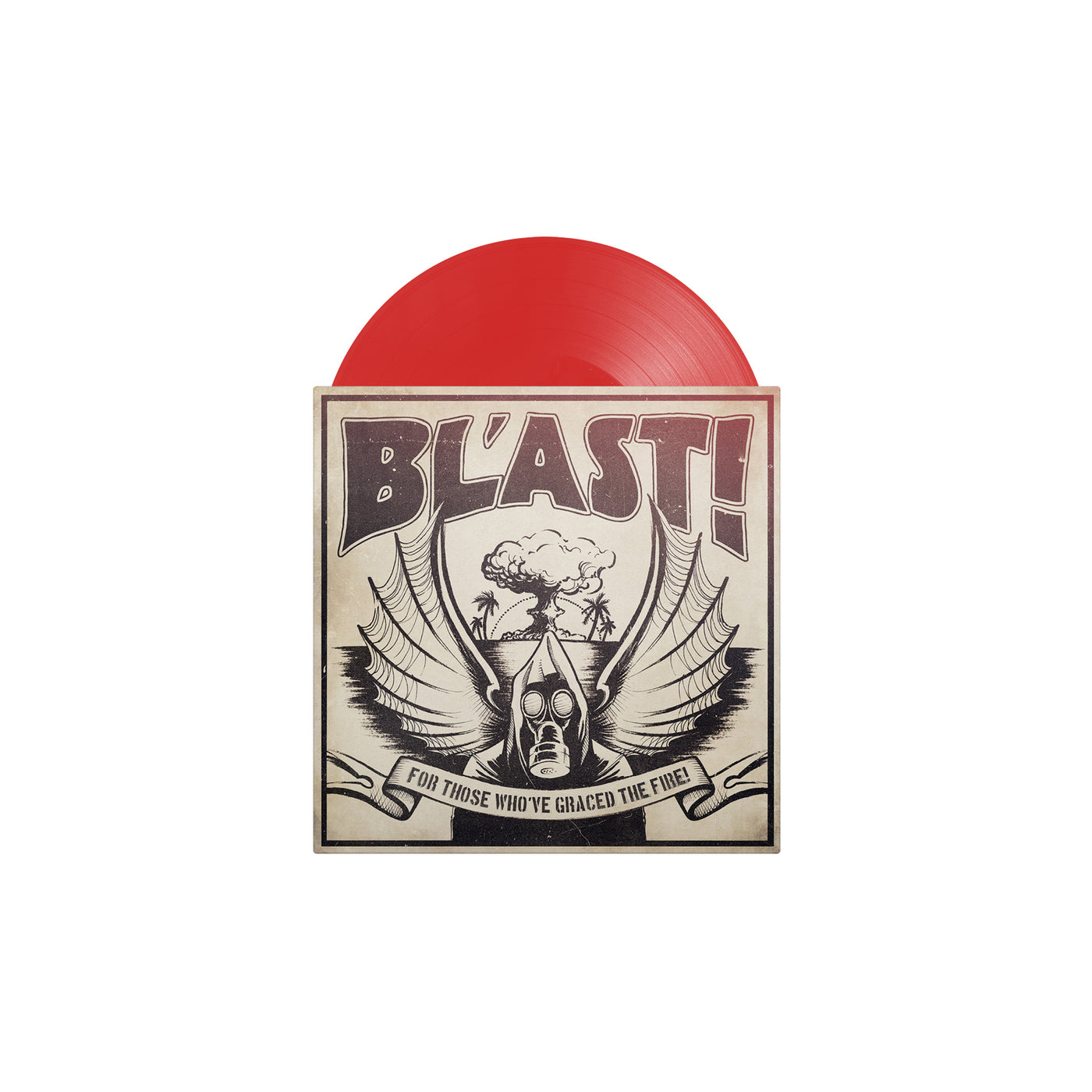 For Those Who've Graced The Fire Blood Red 7" Vinyl