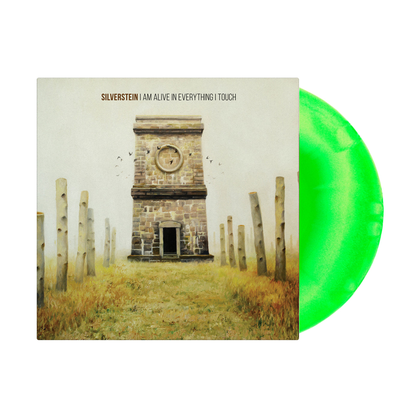 I Am Alive In Everything I Touch Green & Yellow Smush Vinyl LP