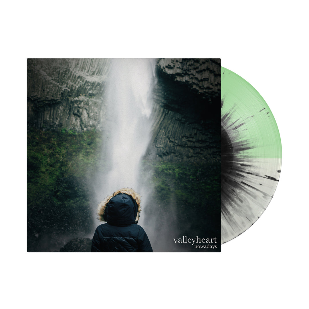 Nowadays Half Clear/Half Doublemint With Black Splatter Vinyl LP