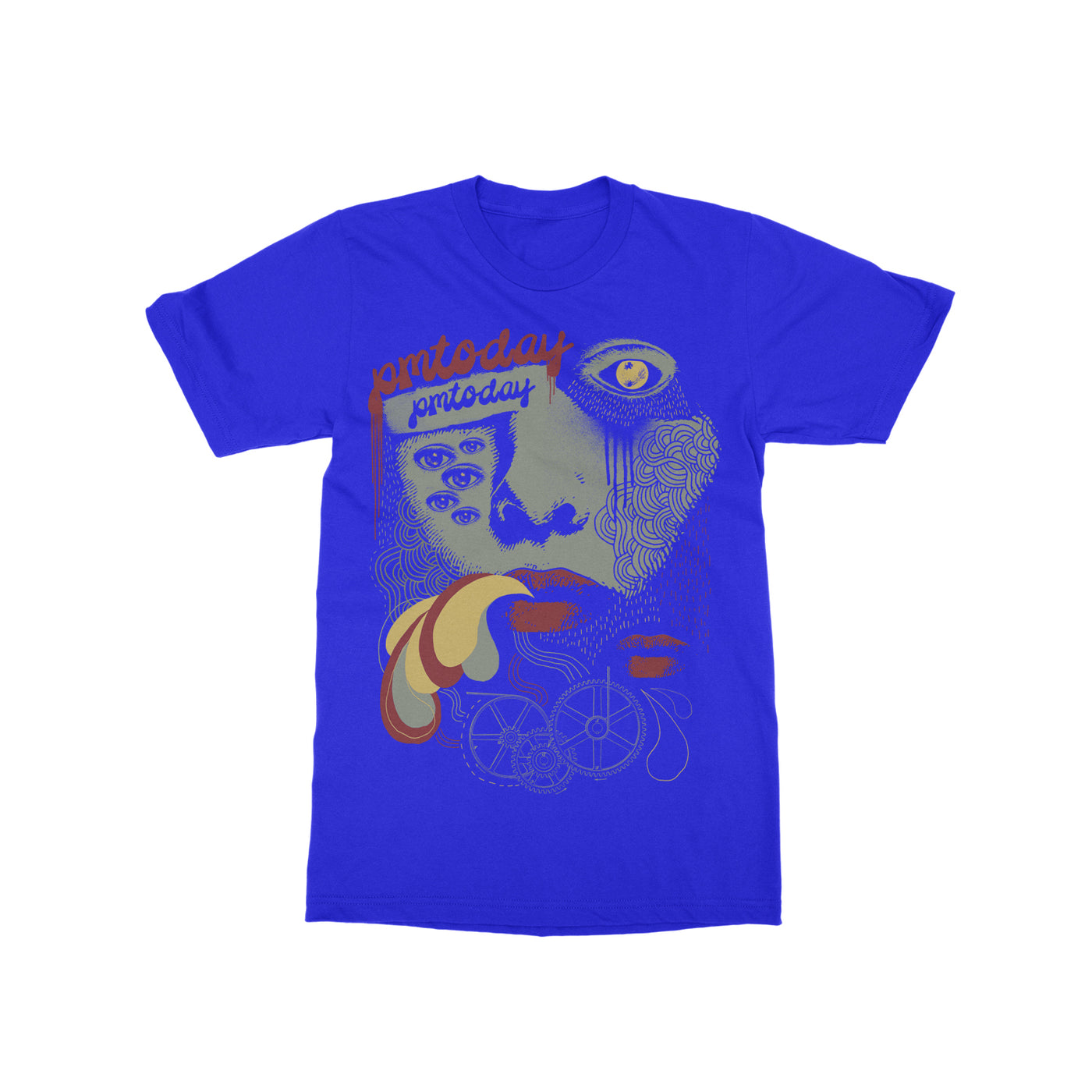 Face Blue T-Shirt