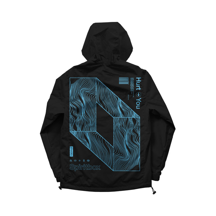 Geometry Black Windbreaker – Rise Records